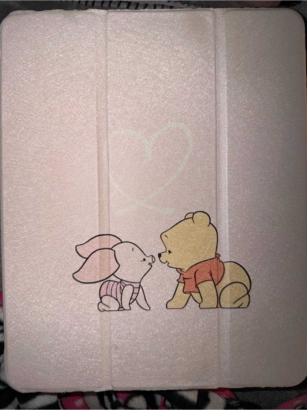 Pink Winnie the Pooh & Piglet Tablet Cover 12.9